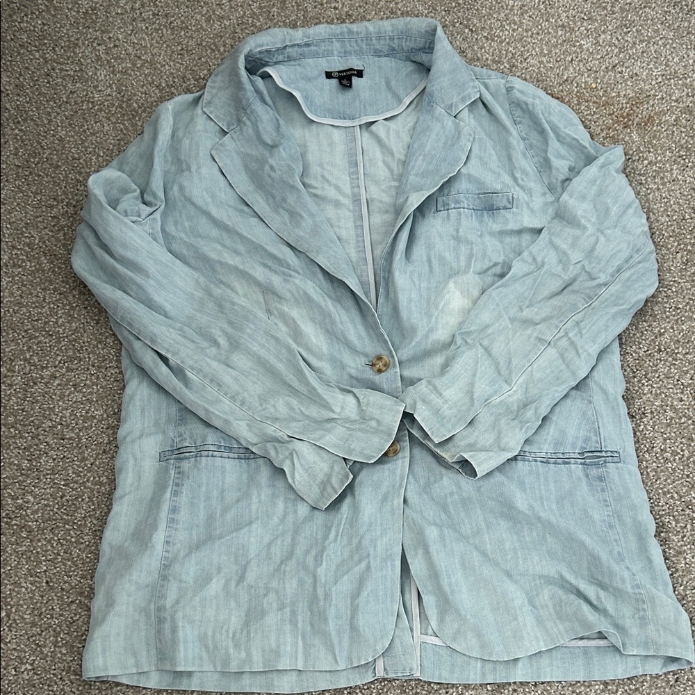 Versona Light Blue Women's Blazer